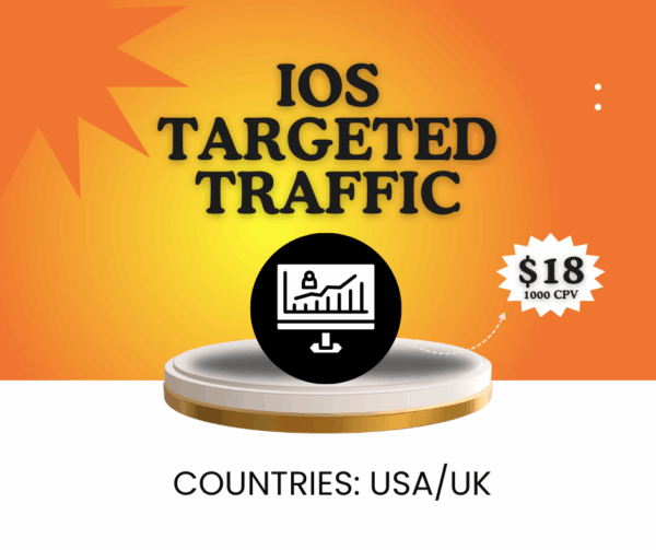 🌎 Premium USA Traffic – iOS Device Targeted